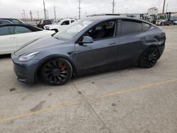 Salvage cars for sale at Los Angeles, CA auction: 2023 Tesla Model Y