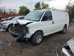 Camiones salvage sin ofertas aún a la venta en subasta: 2014 Chevrolet Express G2500