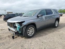 Salvage cars for sale at Houston, TX auction: 2020 Chevrolet Traverse LS