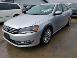 Salvage cars for sale at Pekin, IL auction: 2012 Volkswagen Passat SEL