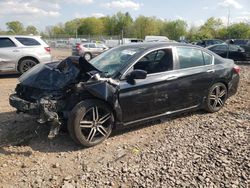 Salvage cars for sale from Copart Chalfont, PA: 2017 Honda Accord Sport