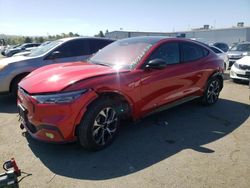 Salvage cars for sale at Vallejo, CA auction: 2021 Ford Mustang MACH-E Premium