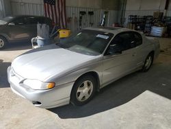 Chevrolet Monte Carlo ss salvage cars for sale: 2000 Chevrolet Monte Carlo SS