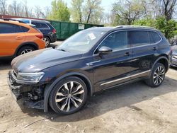 Salvage cars for sale from Copart Baltimore, MD: 2019 Volkswagen Tiguan SEL Premium