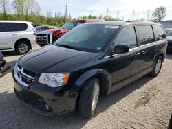 Salvage cars for sale at Bridgeton, MO auction: 2018 Dodge Grand Caravan SXT