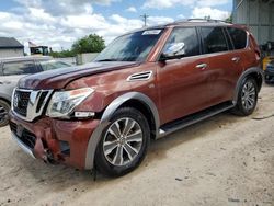 Salvage cars for sale at Midway, FL auction: 2018 Nissan Armada SV
