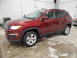 Salvage cars for sale at Franklin, WI auction: 2021 Jeep Compass Latitude