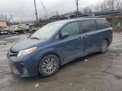 Toyota Sienna XLE salvage cars for sale: 2019 Toyota Sienna XLE