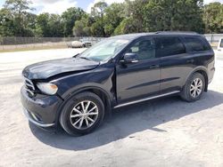Salvage cars for sale from Copart Fort Pierce, FL: 2014 Dodge Durango Limited