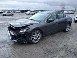 Salvage cars for sale at Kansas City, KS auction: 2017 Mazda 6 Touring
