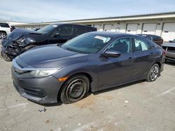 Salvage cars for sale at Louisville, KY auction: 2016 Honda Civic LX