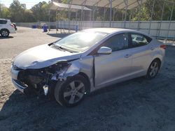 Salvage cars for sale at Savannah, GA auction: 2013 Hyundai Elantra GLS