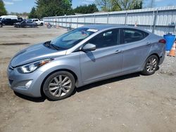 Salvage cars for sale at Finksburg, MD auction: 2016 Hyundai Elantra SE