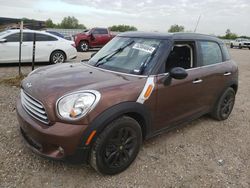 Salvage cars for sale from Copart Houston, TX: 2013 Mini Cooper Countryman