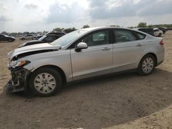 Salvage cars for sale at Houston, TX auction: 2014 Ford Fusion S