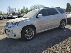 Salvage cars for sale from Copart Portland, OR: 2012 GMC Acadia Denali
