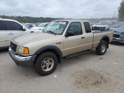Salvage cars for sale from Copart Harleyville, SC: 2002 Ford Ranger Super Cab