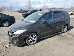 Salvage cars for sale at Montreal Est, QC auction: 2010 Mazda 5