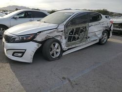 Salvage cars for sale from Copart Las Vegas, NV: 2015 KIA Optima LX