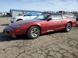 Salvage cars for sale at Pennsburg, PA auction: 1991 Pontiac Firebird Base