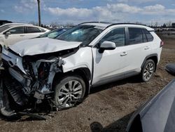 Salvage cars for sale from Copart Rocky View County, AB: 2021 Toyota Rav4 XLE