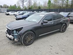 Salvage cars for sale at Waldorf, MD auction: 2014 Hyundai Equus Signature
