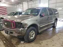 Ford Excursion Limited salvage cars for sale: 2004 Ford Excursion Limited