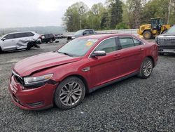 Salvage cars for sale from Copart Concord, NC: 2015 Ford Taurus Limited