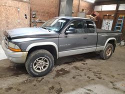 Salvage cars for sale from Copart Ebensburg, PA: 2002 Dodge Dakota SLT