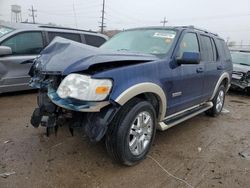 Salvage cars for sale from Copart Chicago Heights, IL: 2006 Ford Explorer Eddie Bauer