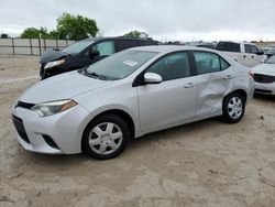 Toyota Corolla l salvage cars for sale: 2015 Toyota Corolla L