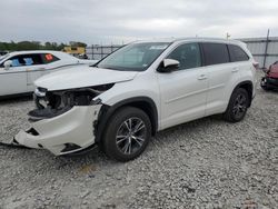 Toyota Highlander salvage cars for sale: 2016 Toyota Highlander XLE