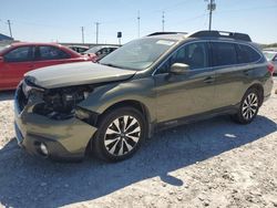 Salvage cars for sale from Copart Lawrenceburg, KY: 2015 Subaru Outback 3.6R Limited