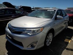 Salvage cars for sale at Martinez, CA auction: 2012 Toyota Camry Hybrid