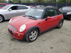 Salvage cars for sale at Waldorf, MD auction: 2007 Mini Cooper