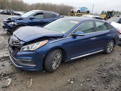 Salvage cars for sale at Windsor, NJ auction: 2017 Hyundai Sonata Sport