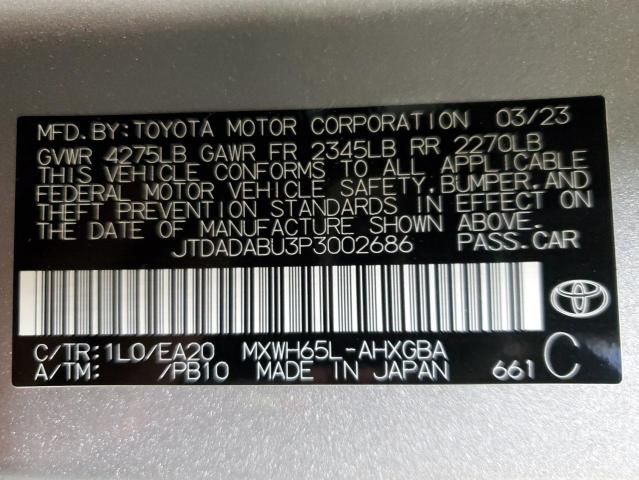 2023 Toyota Prius LE