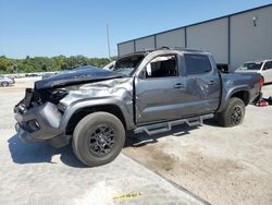 Salvage cars for sale at Apopka, FL auction: 2021 Toyota Tacoma Double Cab