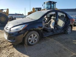 Salvage cars for sale at Nisku, AB auction: 2012 Hyundai Accent GLS