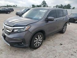 Salvage cars for sale at Houston, TX auction: 2020 Honda Pilot EXL