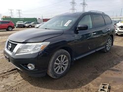 Salvage cars for sale at Elgin, IL auction: 2016 Nissan Pathfinder S