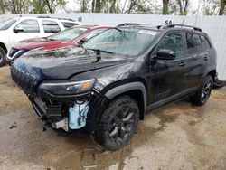 Jeep salvage cars for sale: 2020 Jeep Cherokee Latitude