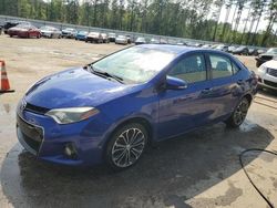 Salvage cars for sale from Copart Harleyville, SC: 2014 Toyota Corolla L