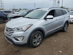 Salvage cars for sale at Elgin, IL auction: 2015 Hyundai Santa FE GLS