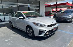 Salvage cars for sale at Sun Valley, CA auction: 2021 KIA Forte FE