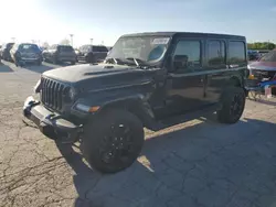 Vehiculos salvage en venta de Copart Indianapolis, IN: 2021 Jeep Wrangler Unlimited Sahara 4XE