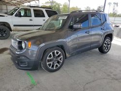 Salvage cars for sale at Cartersville, GA auction: 2018 Jeep Renegade Latitude