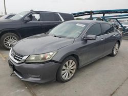 Salvage cars for sale at Grand Prairie, TX auction: 2013 Honda Accord EX