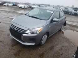 Salvage cars for sale from Copart Elgin, IL: 2023 Mitsubishi Mirage ES