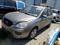 Salvage cars for sale from Copart Vallejo, CA: 2009 KIA Rondo Base